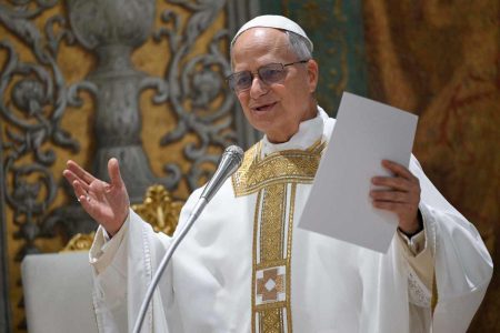 09-05-2025 Santa Messa pro Ecclesia celebrata dal Romano Pontefice Leone XIV con i Cardinali